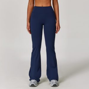 Yoga Pilates Flare Leggings Breathable buttery soft quick drying V shape high waist butt lift